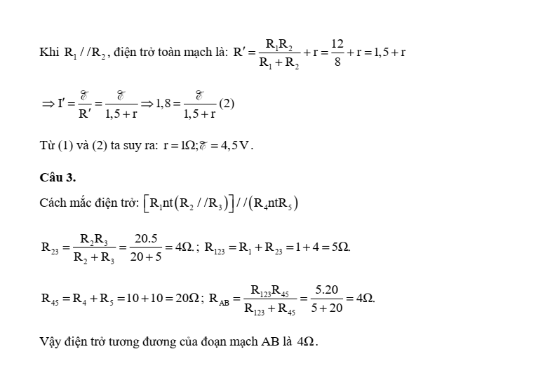 6+ Đề thi Giữa kì 2 Vật lí 11 Kết nối tri thức (cấu trúc mới, có đáp án)