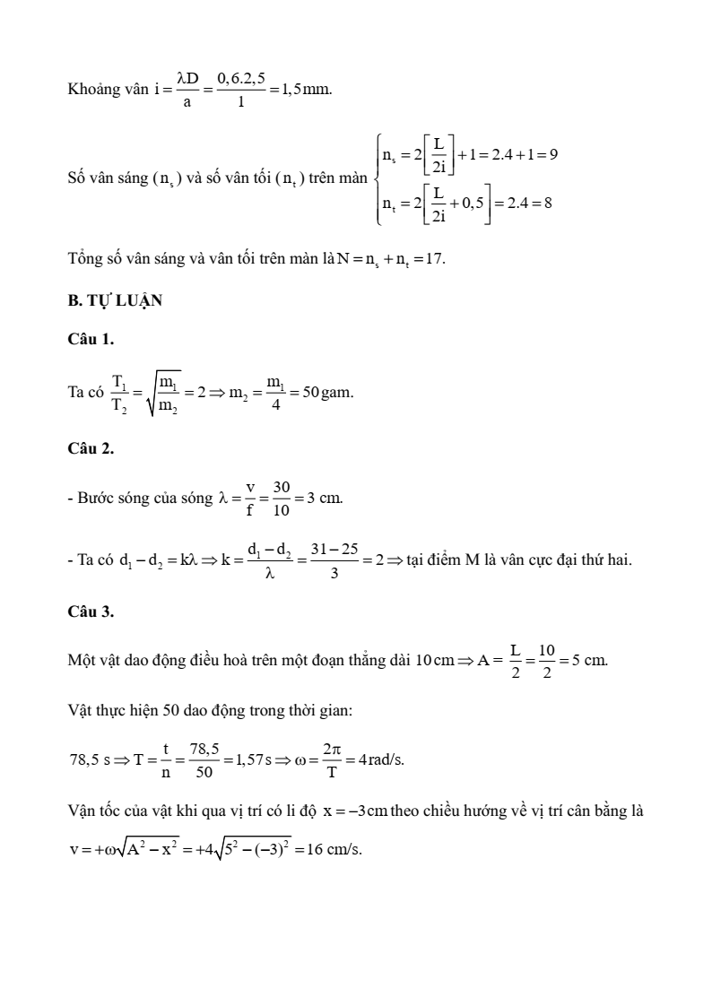 6 Đề thi Học kì 1 Vật lí 11 Chân trời sáng tạo (có đáp án, cấu trúc mới)