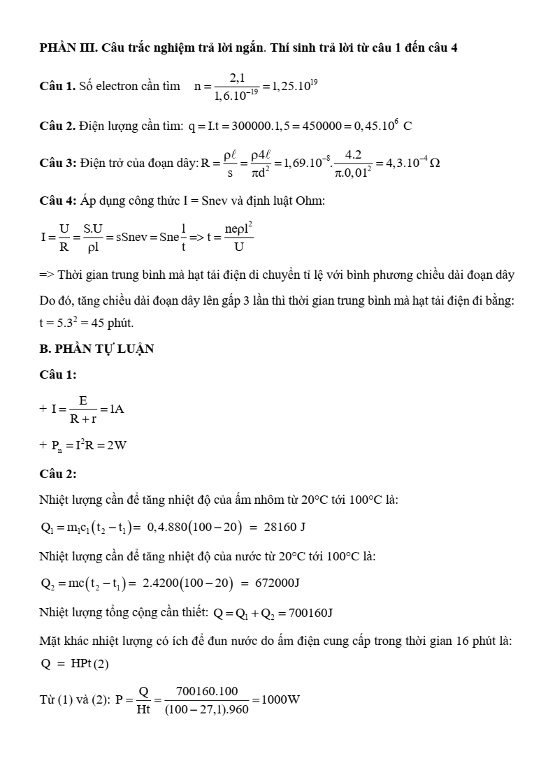 6+ Đề thi Học kì 2 Vật lí 11 Kết nối tri thức (cấu trúc mới, có đáp án)