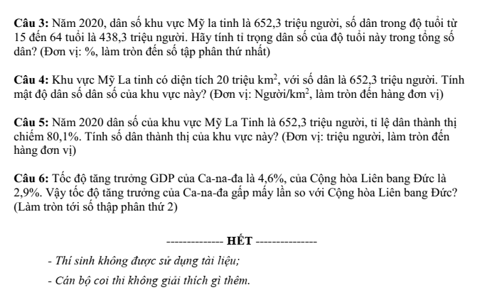 Đề thi Giữa kì 1 Địa Lí 11 năm 2025-2026 trường THPT Lê Hồng Phong (Đắk Lắk)