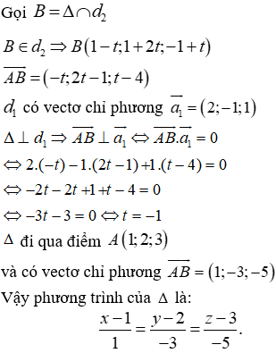 Đề kiểm tra 45 phút Toán 12 Chương 3 Hình học có đáp án (Đề 1)