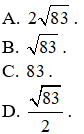 Đề thi 45 phút Toán 12 Chương 3 Hình học có đáp án (Đề 3)