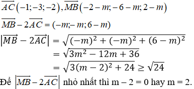 Đề thi 45 phút Toán 12 Chương 3 Hình học có đáp án (Đề 3)