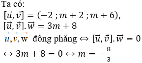 Đề thi 45 phút Toán 12 Chương 3 Hình học có đáp án (Đề 3)