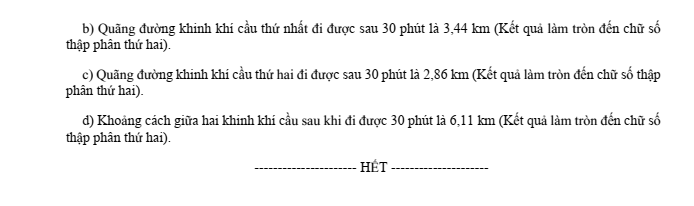 Đề cương ôn tập Học kì 1 Toán 12 trường THPT Trưng Vương năm 2024-2025
