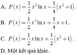 Đề kiểm tra 15 phút Toán 12 Chương 3 Giải tích có đáp án (Đề 2)