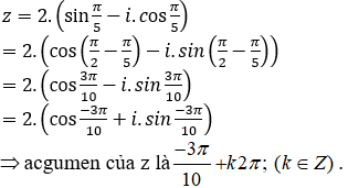 Đề kiểm tra 15 phút Toán 12 Chương 4 Giải tích có đáp án (Đề 4)