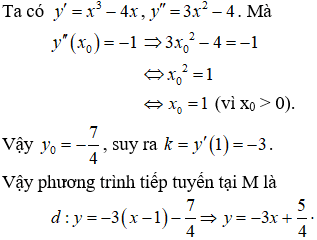 Đề kiểm tra 45 phút Toán 12 Chương 1 Giải tích có đáp án (Đề 2)