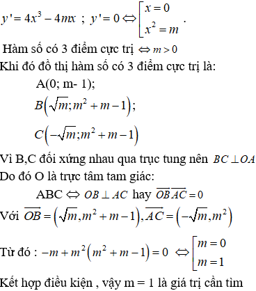 Đề kiểm tra 45 phút Toán 12 Chương 1 Giải tích có đáp án (Đề 2)