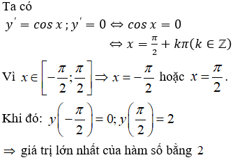 Đề kiểm tra 45 phút Toán 12 Chương 1 Giải tích có đáp án (Đề 4)