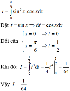 Đề thi 45 phút Toán 12 Chương 3 Giải tích có đáp án (Đề 1)