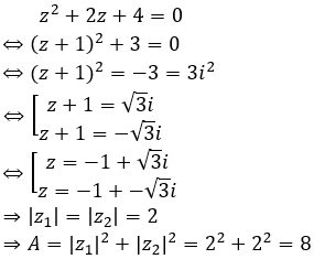 Đề thi 45 phút Toán 12 Chương 4 Giải tích có đáp án (Đề 4)