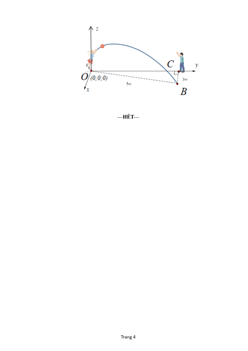 Đề thi Giữa kì 2 Toán 12 trường THPT Sầm Sơn (Thanh Hóa) năm 2024-2025