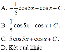 Đề thi Giữa kì 2 Toán 12 có đáp án năm 2024 (Đề 1)