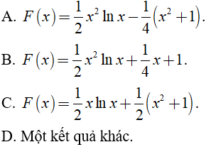 Đề thi Giữa kì 2 Toán 12 có đáp án năm 2024 (Đề 1)