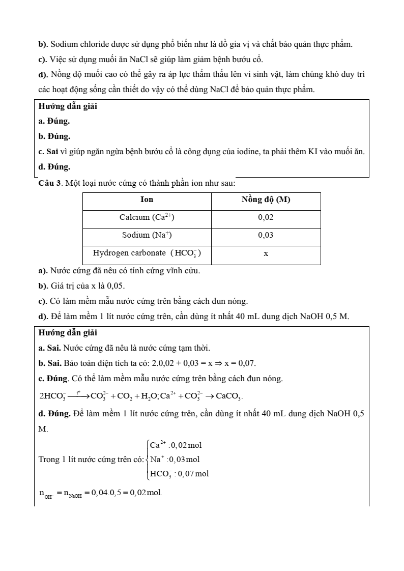6+ Đề thi Học kì 2 Hóa học 12 Cánh diều (cấu trúc mới, có đáp án)