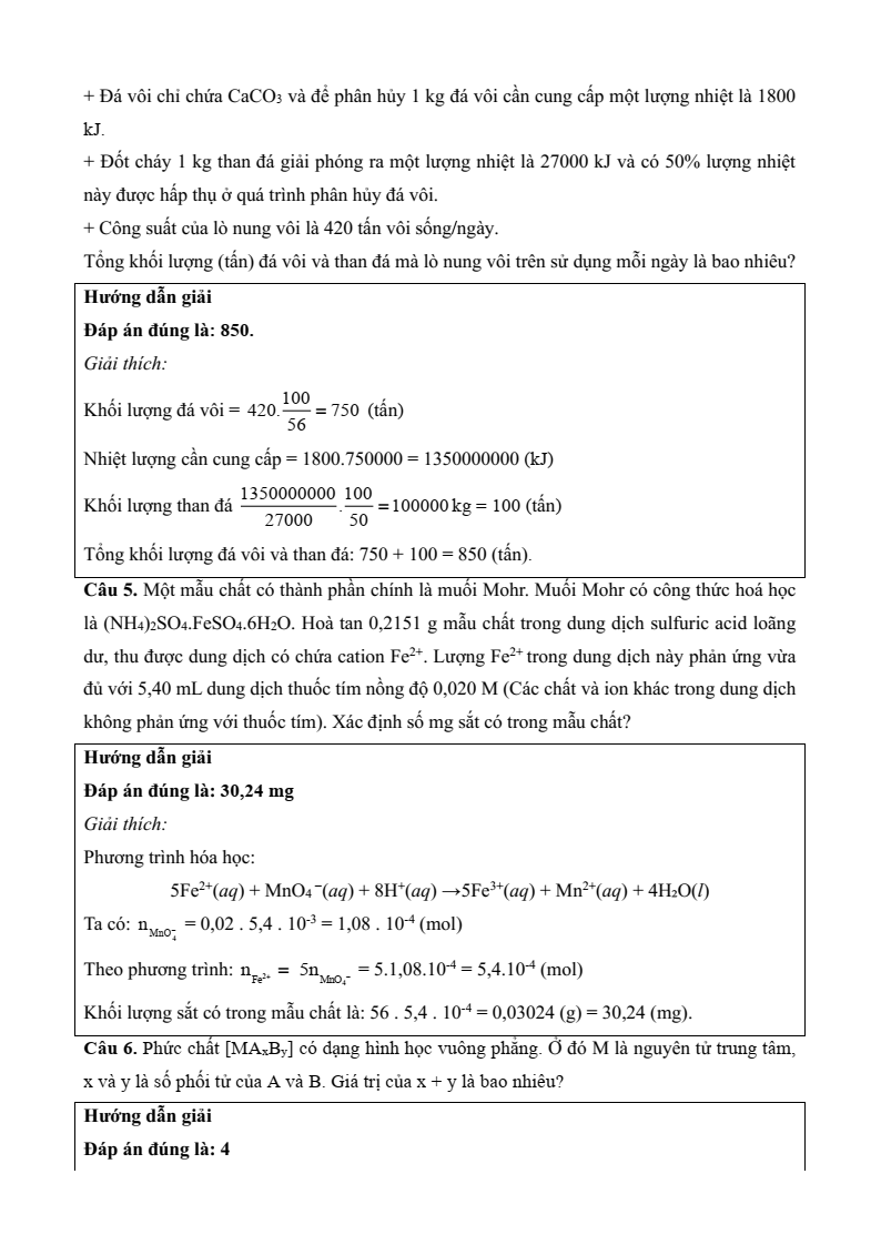 6+ Đề thi Học kì 2 Hóa học 12 Cánh diều (cấu trúc mới, có đáp án)