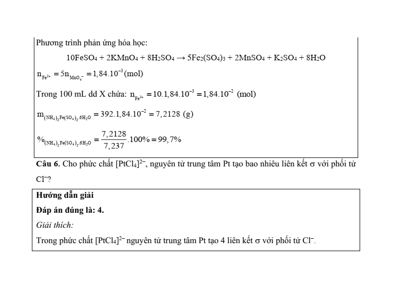 6+ Đề thi Học kì 2 Hóa học 12 Kết nối tri thức (cấu trúc mới, có đáp án)