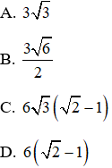 Đề thi Học kì 1 Toán 12 có đáp án (Đề 2)