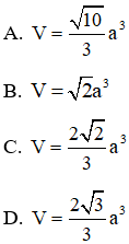 Đề thi Học kì 1 Toán 12 có đáp án (Đề 3)