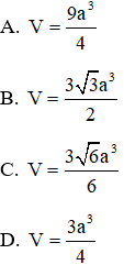 Đề thi Học kì 1 Toán 12 có đáp án (Đề 3)