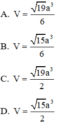 Đề thi Học kì 1 Toán 12 có đáp án (Đề 3)