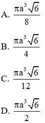 Đề thi Học kì 1 Toán 12 có đáp án (Đề 4)