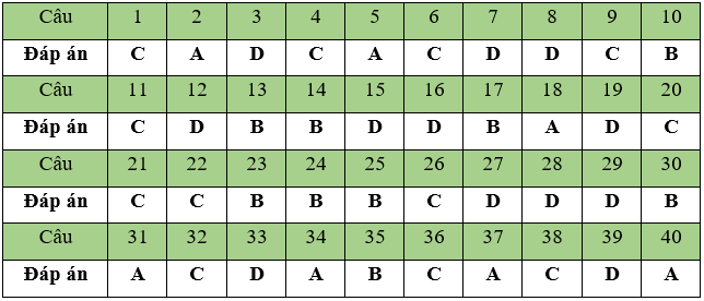 Đề thi Học kì 1 Vật Lí 12 có đáp án (Đề 1)