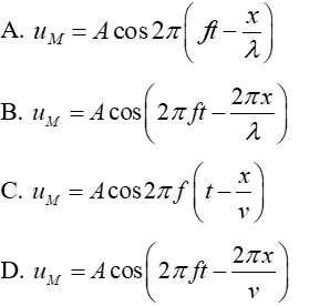 Đề thi Học kì 1 Vật Lí 12 có đáp án (Đề 2)