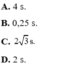 Đề thi Học kì 1 Vật Lí 12 có đáp án (Đề 3)