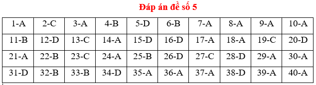 Đề thi Học kì 2 Lịch Sử 12 có đáp án (5 đề)