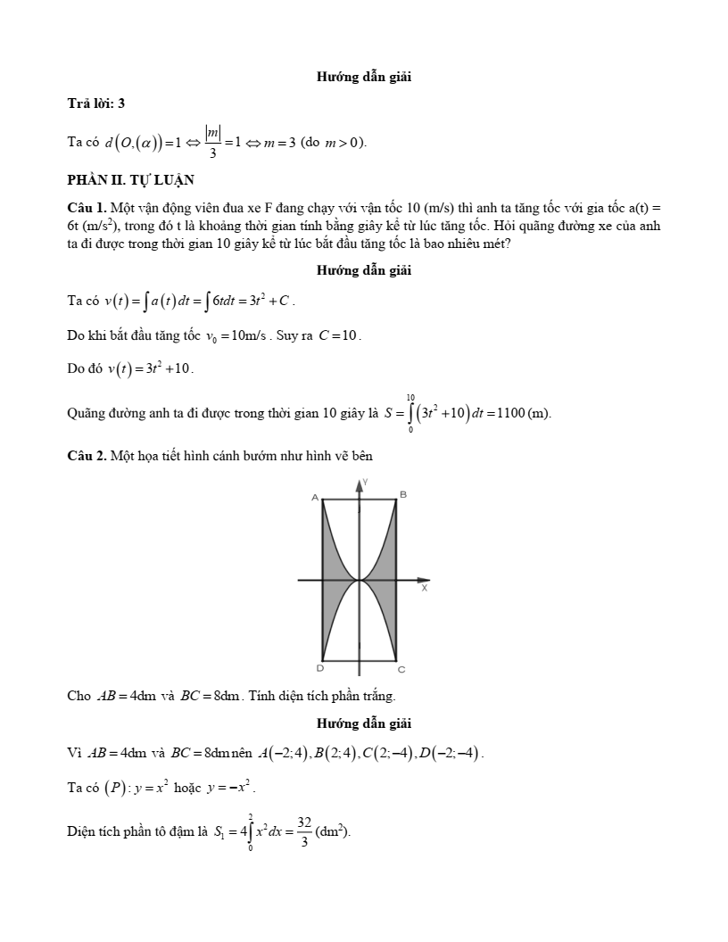 10+ Đề thi Giữa kì 2 Toán 12 Kết nối tri thức (cấu trúc mới, có đáp án)
