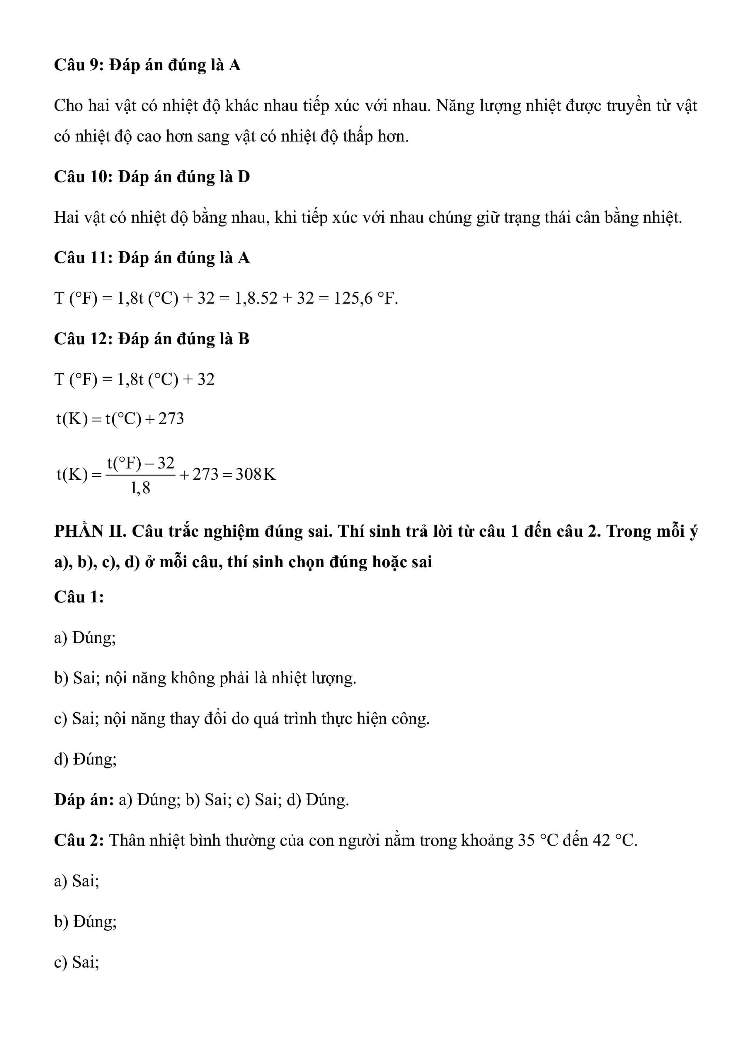 3 Đề thi Giữa kì 1 Vật Lí 12 Chân trời sáng tạo (có đáp án, cấu trúc mới)