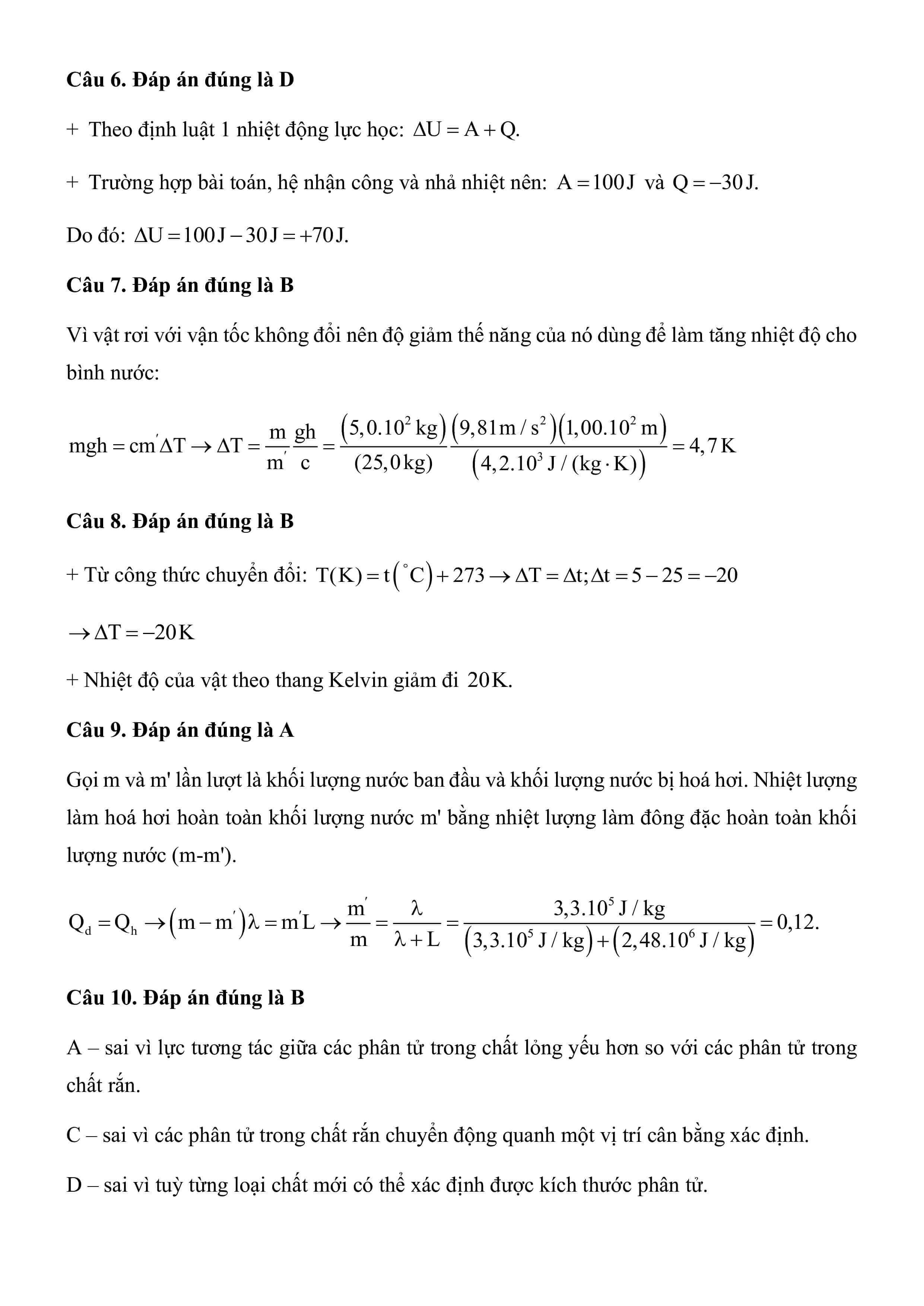 3 Đề thi Giữa kì 1 Vật Lí 12 Kết nối tri thức (có đáp án, cấu trúc mới)