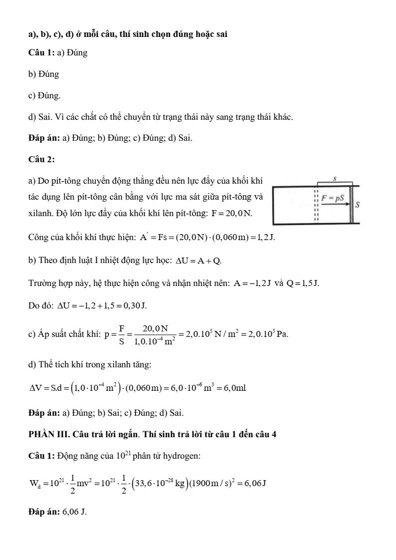 3 Đề thi Học kì 1 Vật Lí 12 Cánh diều (có đáp án, cấu trúc mới)