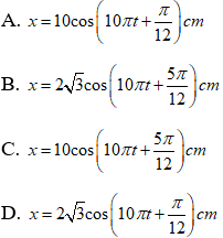 Bộ 20 Đề thi Vật Lí 12