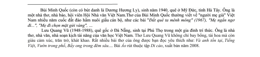 Đề thi Giữa kì 1 Văn 12 năm 2024-2025 trường THPT Gio Linh (Quảng Trị)