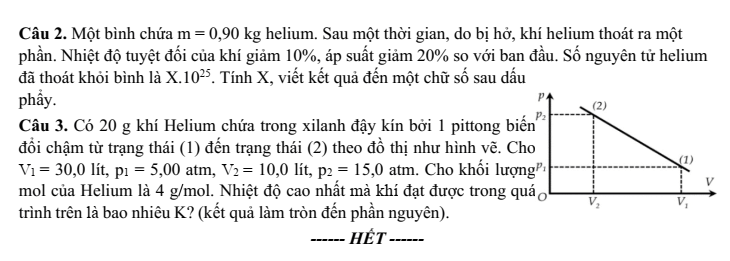 Đề thi Học kì 1 Vật lí 12 năm 2024-2025 trường THPT Gio Linh (Quảng Trị)