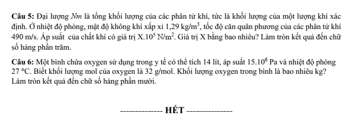 Đề thi Học kì 1 Vật lí 12 năm 2024-2025 trường THPT Lê Hồng Phong (Đắk Lắk)