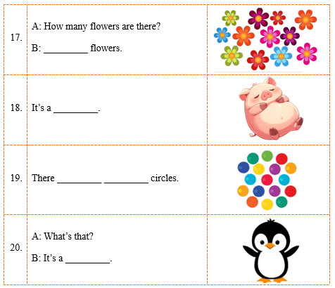 Đề cương ôn tập Học kì 1 Tiếng Anh lớp 2 iLearn Smart Start (có lời giải)