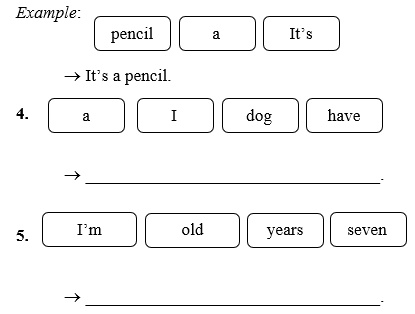 Đề thi khảo sát chất lượng đầu năm Tiếng Anh lớp 2 (3 đề)