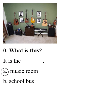 Đề thi môn Tiếng Anh lớp 2 Học kì 1 có đáp án (Đề 3)