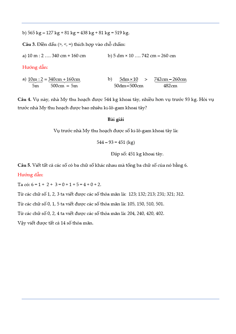 5 Đề thi Toán lớp 2 Học kì 2 Kết nối tri thức năm 2026 tải nhiều nhất
