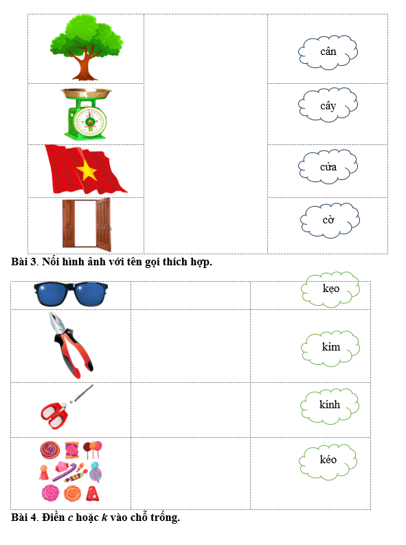 Bài tập hàng ngày Tiếng Việt lớp 3 Bài 1: Ngày gặp lại | Kết nối tri thức