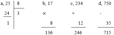 Bài tập cuối tuần Toán lớp 3 Tuần 13 (cả ba sách) | Đề kiểm tra cuối tuần Toán lớp 3