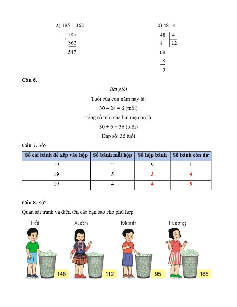 15 Đề thi Học kì 1 Toán lớp 3 Chân trời sáng tạo năm 2026 (có đáp án)