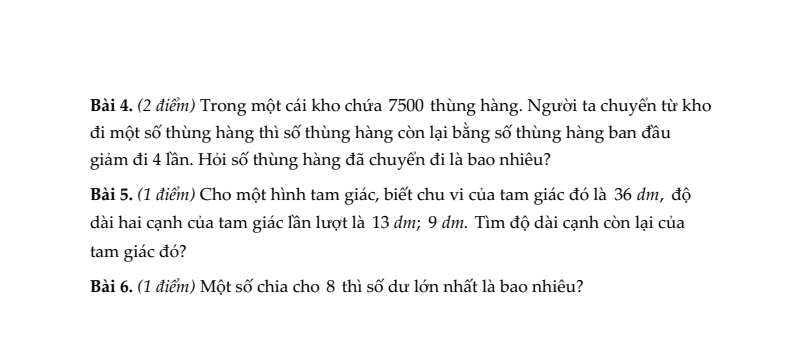 20+ Đề thi Toán lớp 3 Giữa kì 2 Kết nối tri thức 2026 (tải nhiều)