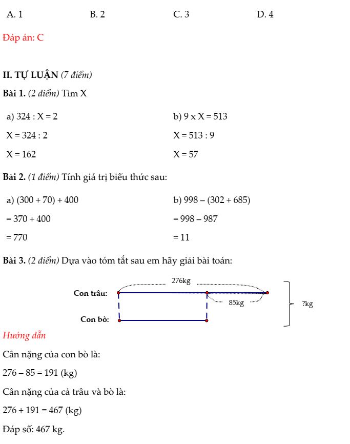 20+ Đề thi Toán lớp 3 Học kì 1 Cánh diều 2025 (tải nhiều)