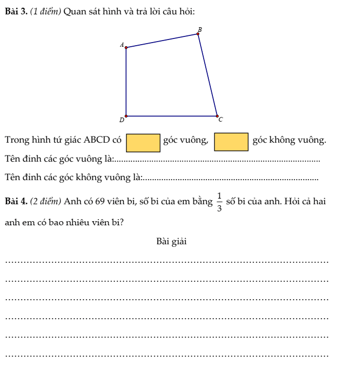 20+ Đề thi Toán lớp 3 Học kì 1 Cánh diều 2025 (tải nhiều)