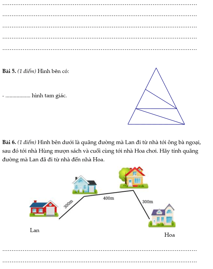 20+ Đề thi Toán lớp 3 Học kì 1 Kết nối tri thức 2025 (tải nhiều)